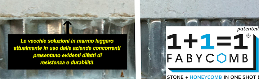 Marmo leggero - marmo alleggerito - marmo vetro