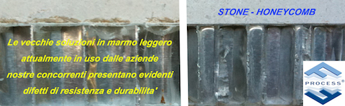 Marmo leggero - marmo alleggerito - marmo vetro